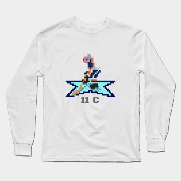 16-Bit Messier (Oilers) Long Sleeve T-Shirt by Beerleagueheroes.com Merch Store